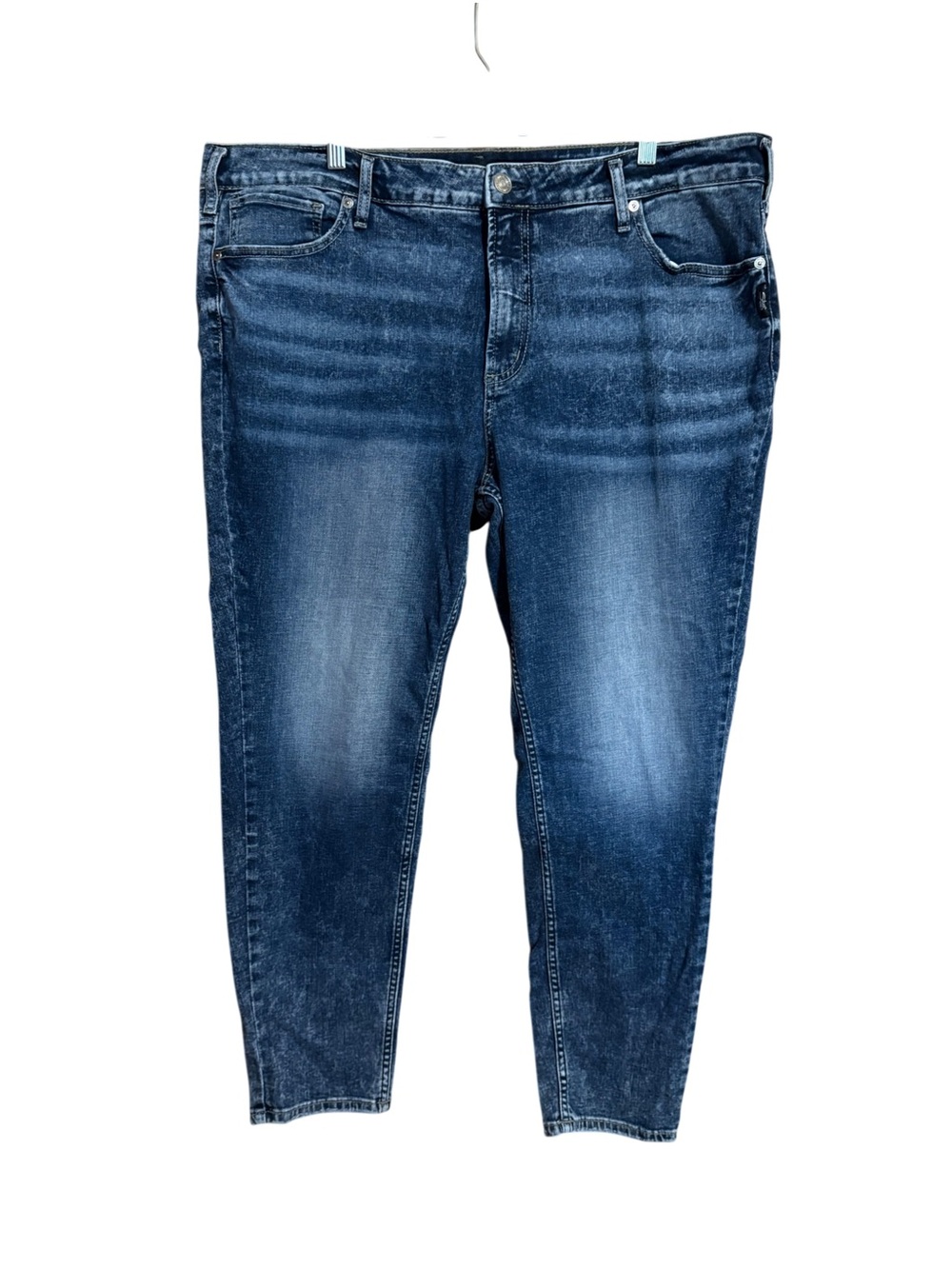 Silver Jeans Suki Skinny Midrise Vintage Wash Stretch Ankle Skinny Jeans Size 24
